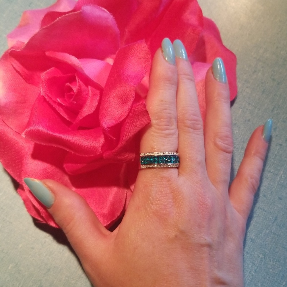 Sterling overlay ring